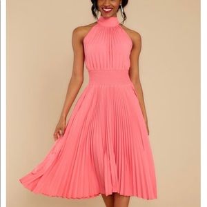 Red Dress Boutique Pink Midi Dress